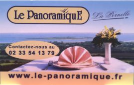 RESTAURANT LE PANORAMIQUE , LA PERNELLE (50) Cliquez pour plus d‘infos