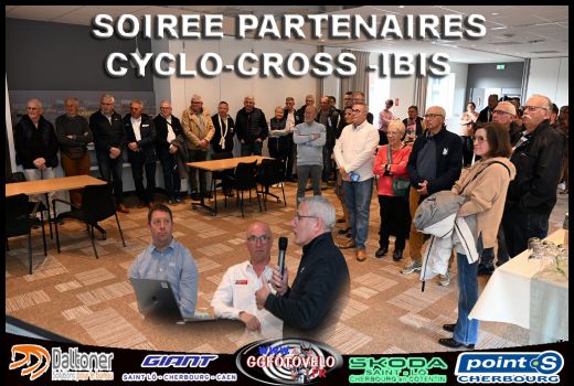 SOIREE PARTENAIRES CYCLO CROSS IBIS