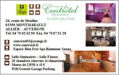 HOTEL RESTAURANT Centrotel Cliquez pour plus d‘infos