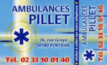 Ambulances  Denis PILLET 02 33 10 01 40