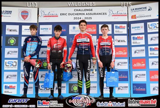 VALOGNES U13 -U15 + PODIUMS JEUNES